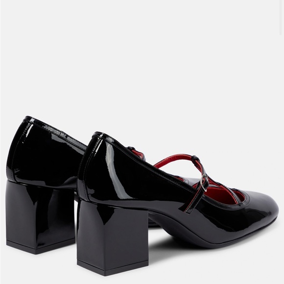 Khaite Fawn Patent Leather Pumps - Picture 7 of 8